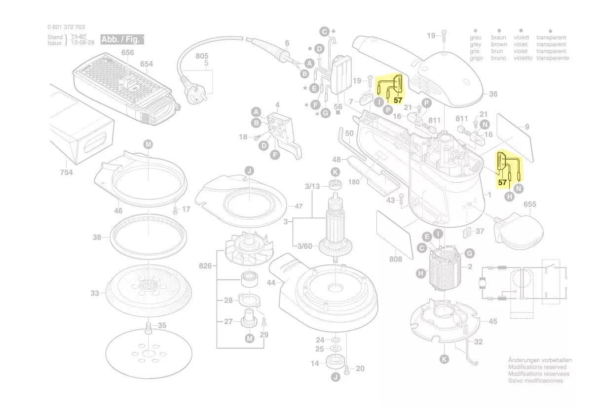 Bobine antiparasitaire réf. 2 604 465 090 BOSCH